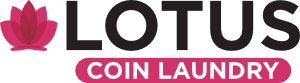 Lotus Coin Laundry Logo Black